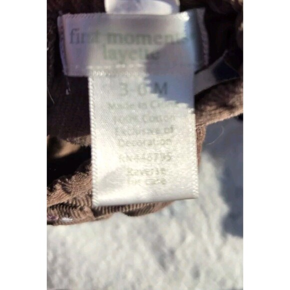 7 Pc Baby Girl Clothing Sizes 0-3, 3, 3-6 Months Mixed Lot Brands Romper Jackets - Picture 7 of 16